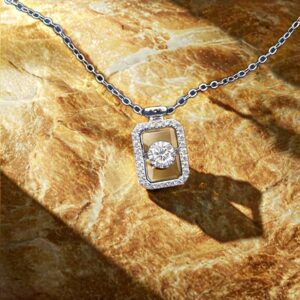 0.5 Ct Moissanite Necklace - Image 4