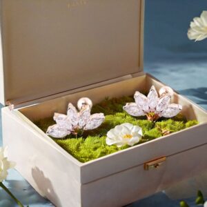 Blossom in Style with Petal Moissanite Earrings - Image 3